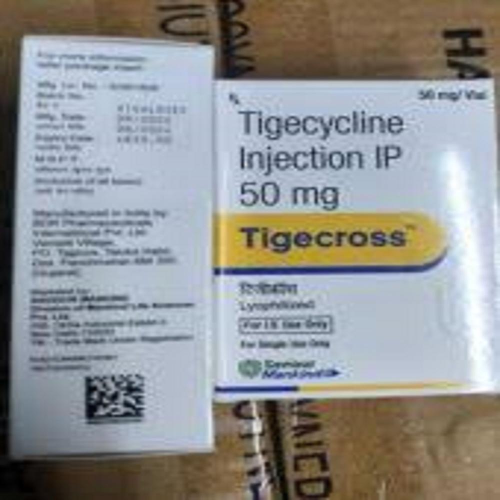 Tigecross 50 Mg Injection .