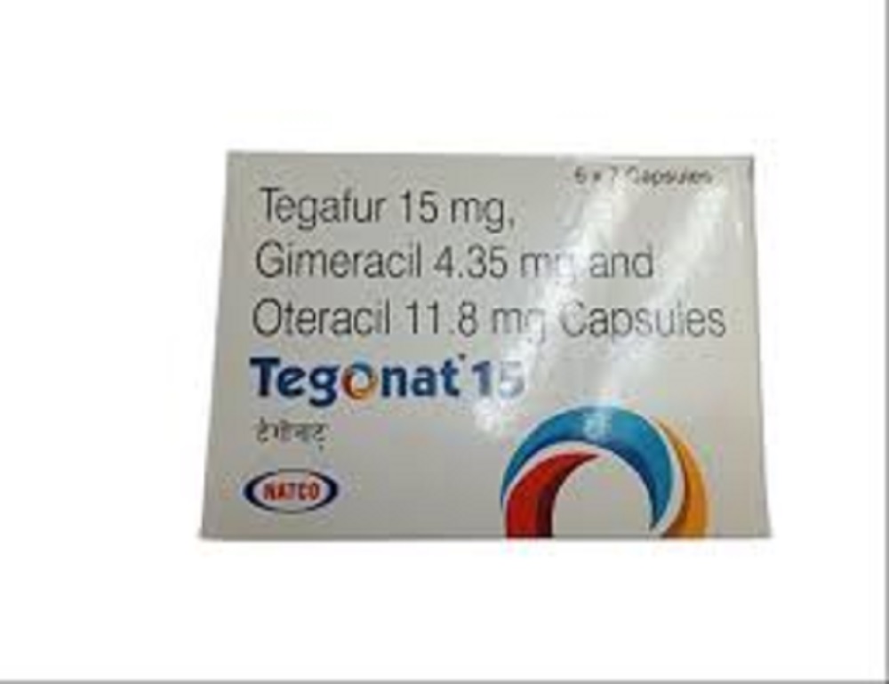 Tegonat 15 Mg Capsules.
