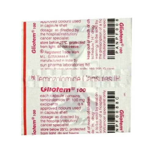 Gliotem 100 mg Capsule