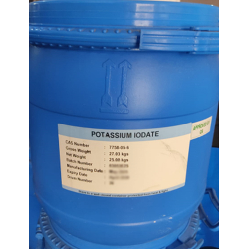 Cas No. 7758-05-6 Potassium Iodate - Grade: Industrial Grade