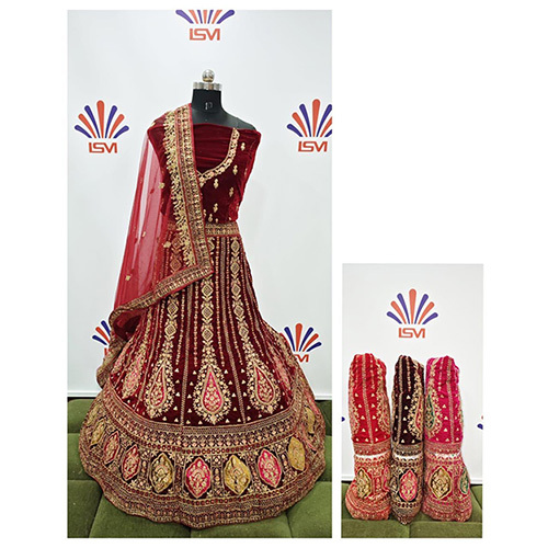 Silk Bridal Lehenga