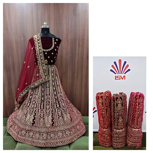 Silk Bridal Lehenga
