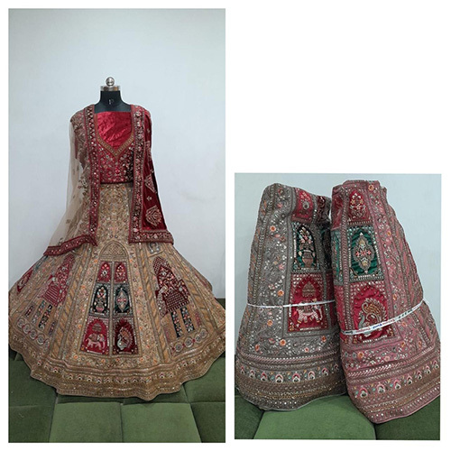 Silk Bridal Lehenga
