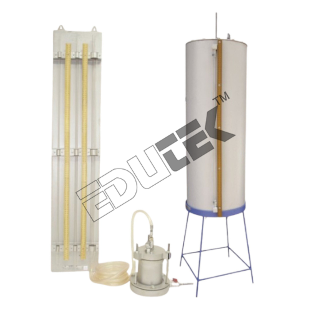 Soil Permeability Apparatus - Stainless Steel & Pvc, 63.5 X 63.5 Mm & 63.5 X 140 Mm, Manual Operation | High Accuracy, Durable, Corrosion Resistant, 1-year Warranty