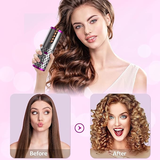 Cordless Automatic Hair Curler
