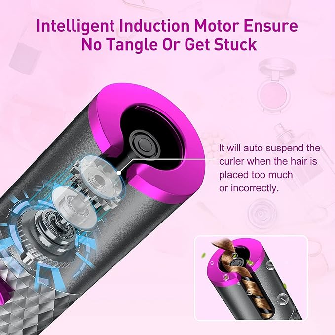 Cordless Automatic Hair Curler