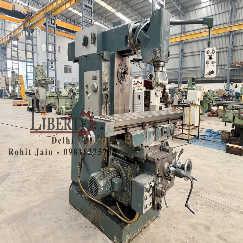 Jafo Jarocin Poland Double Spindle Universal Milling Machine