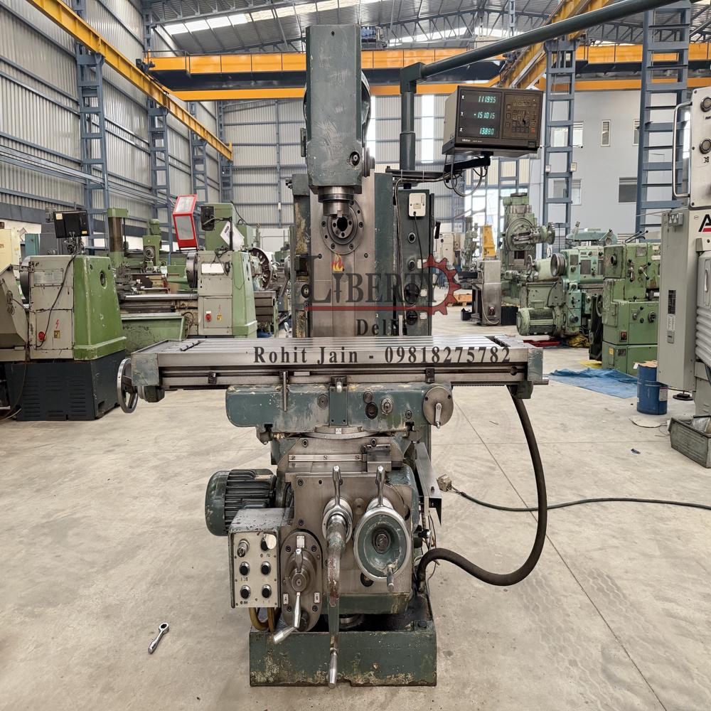 Jafo Jarocin Poland Double Spindle Universal Milling Machine
