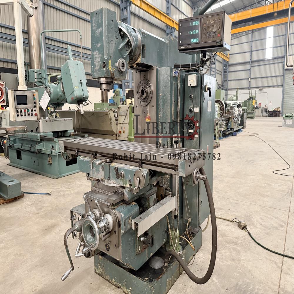 Jafo Jarocin Poland Double Spindle Universal Milling Machine