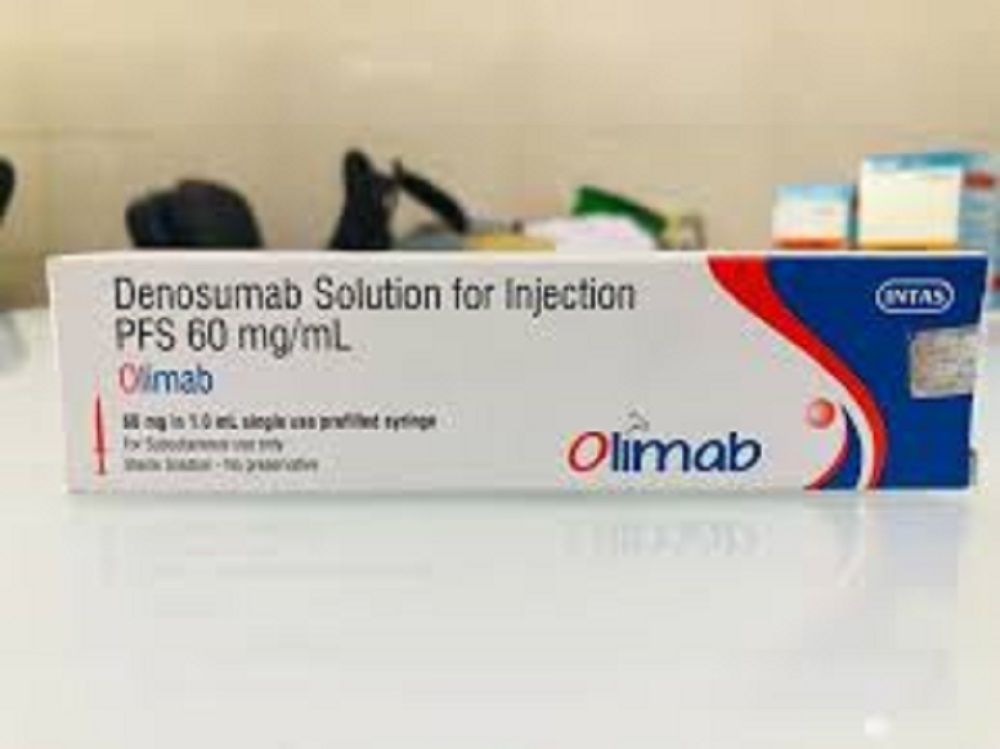 Olimab Denosumab 60 Mg Injection - Physical Form: Liquid