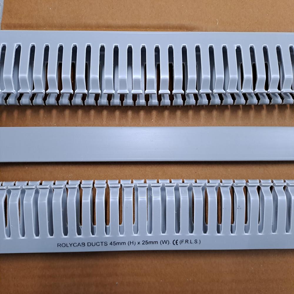 PVC Slotted Wiring Channel