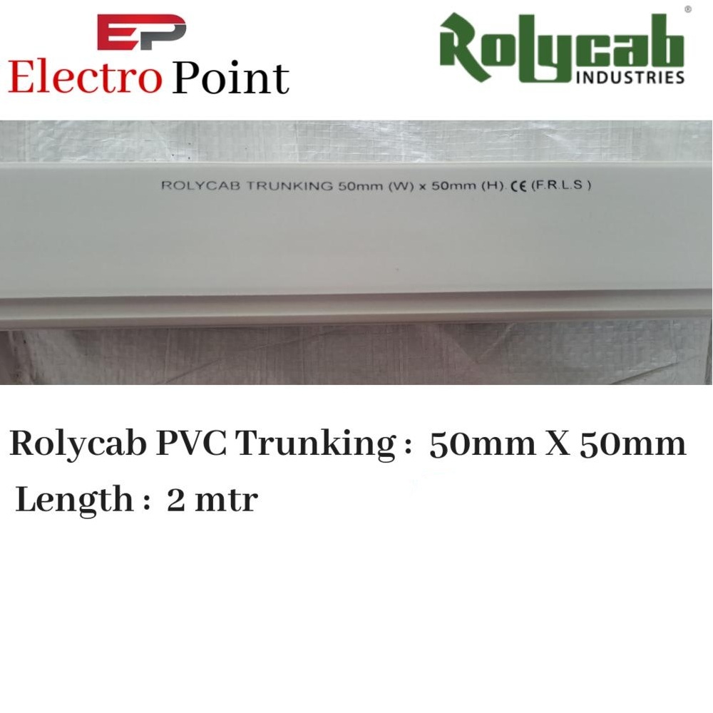 Pvc Rectangular Cable Trunking - Application: Industrial Wiring