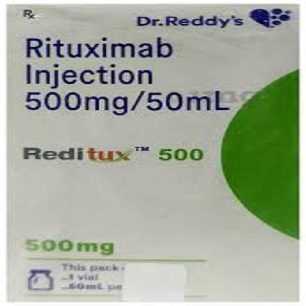 Reditux Rituximab 500mg Injection - Liquid Formulation | Treats Non-hodgkin Lymphoma, Rheumatoid Arthritis, Blood Cancer, Granulomatosis With Polyangiitis