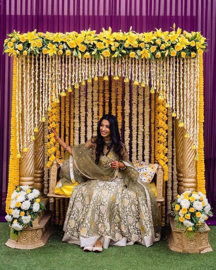 Wedding Jhula - Handcrafted Wooden Swing | Elegant Design, Premium Quality, Vintage Style, Perfect For Ceremonies