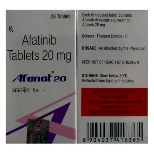 Afatinib 20mg Tablet, Non-Small Cell Lung Cancer Treatment Medicine