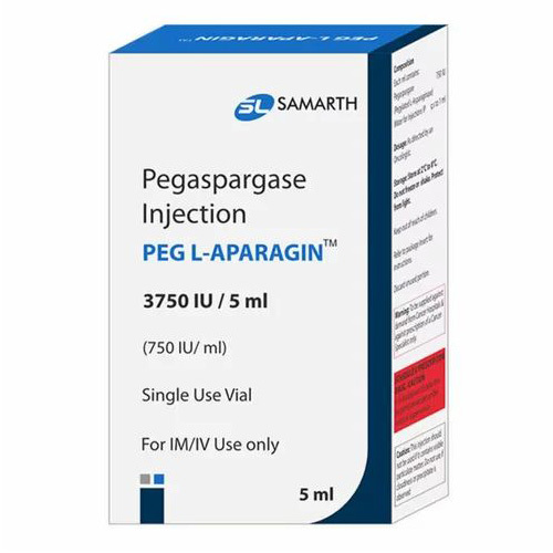 Peg L Asparaginase Pegaspargase 3750 IU Injection, Leukemia Treatment Medicine