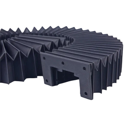 Laser Machine Bellow Cover - Color: Black