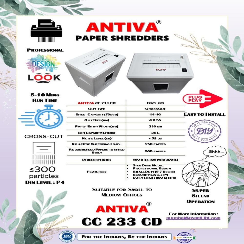 Small to Heavy Duty Paper Shredder Shredding Machine