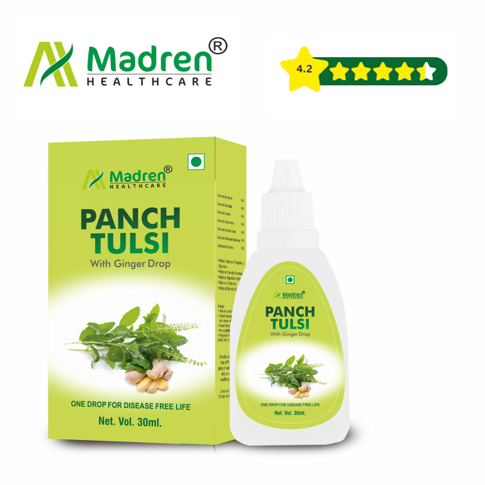 Panch tulsi with Ginger Drop