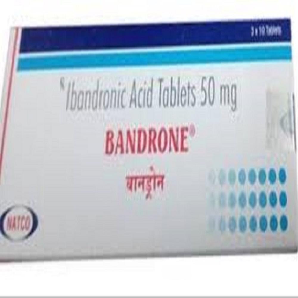 Bandrone 50mg Tablets - Ingredients: Ibandronic Acid