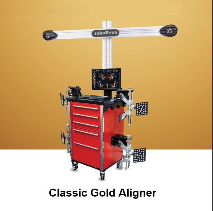 Gold Classic Wheel Aligner - Material: Mild Steel
