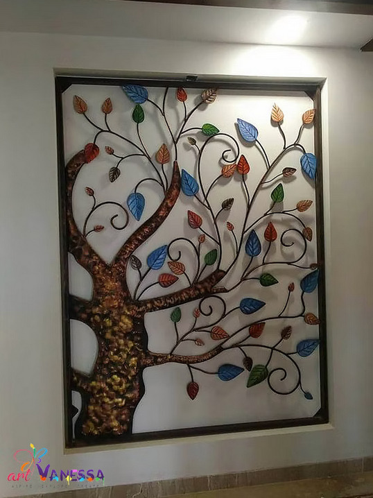 धातु सजावटी भित्तिचित्र