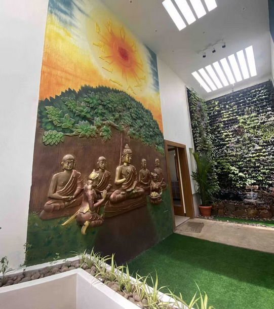 Budha Wall Mural - Living room