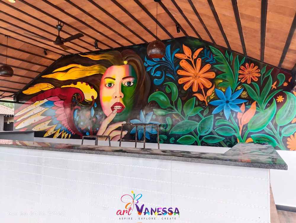 Cafe Wall Art - Design Type: Attractive Look