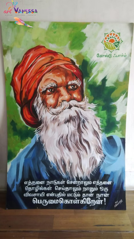 Custom Hand Painted Canvas