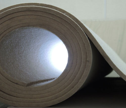 Pressed Felt - Color: White