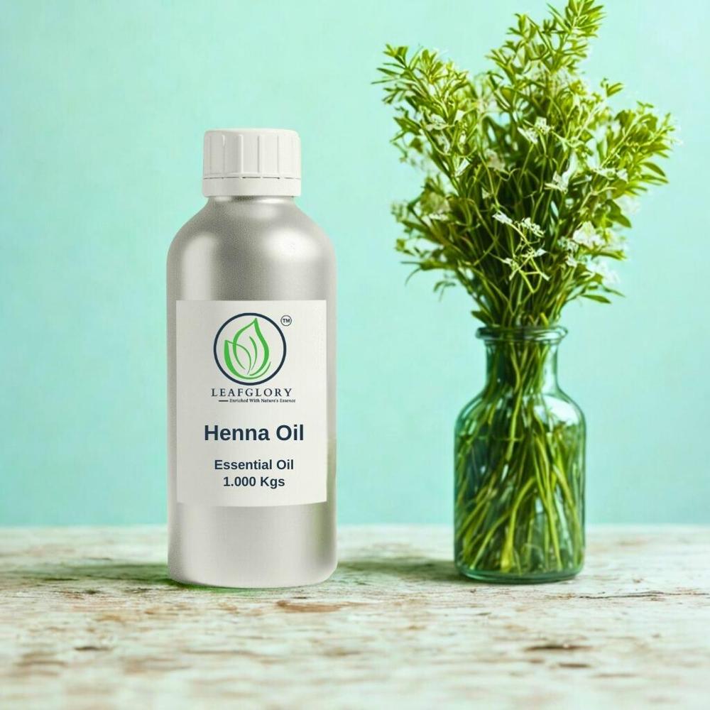 Henna Oil Natural Henna Essential Oil / Hair & Mehndi Oil For Cosmetics, Personal Care & Aromatherapy | Manufacturer & Exporter | Leafglory - Cas No: 84988-66-9