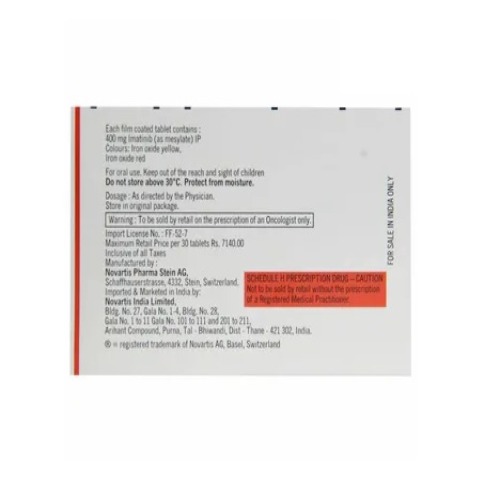 Glivec 400 mg Tablet