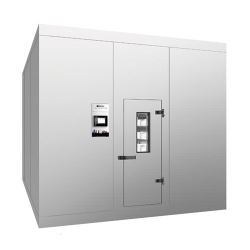 Walking Type Stability Chamber - Ss304 Material, 15000 Ltr Size, 2.5m X 2.4m X 2.5m Dimensions | 2 Kw Heating, Plc Control System, 7" Tft Display
