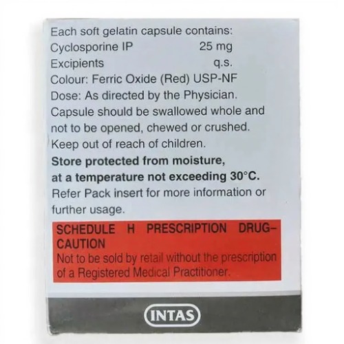 Grafotas 25 mg Capsule