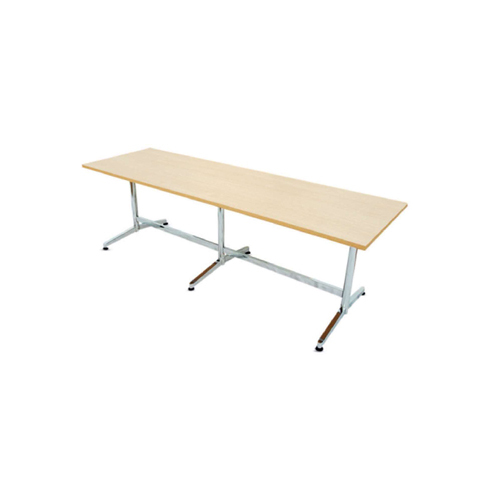 Fabio3 Rectangle Table - Color: Brown