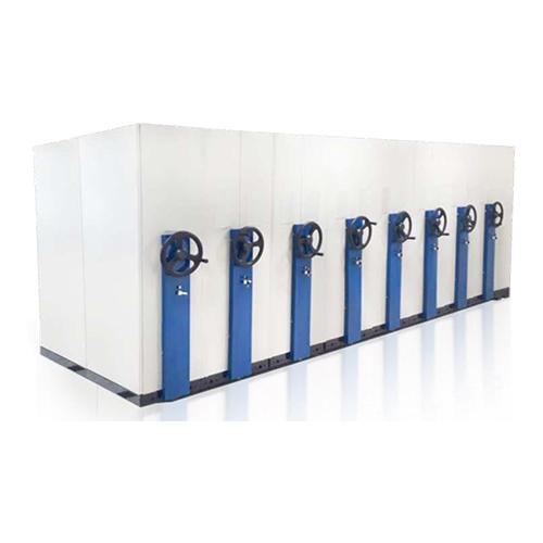 Mobile Compactor - Color: White & Blue