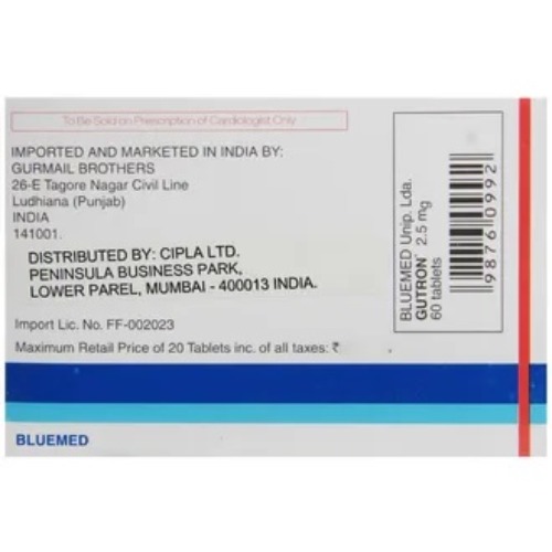 Gutron 2.5 mg Tablet