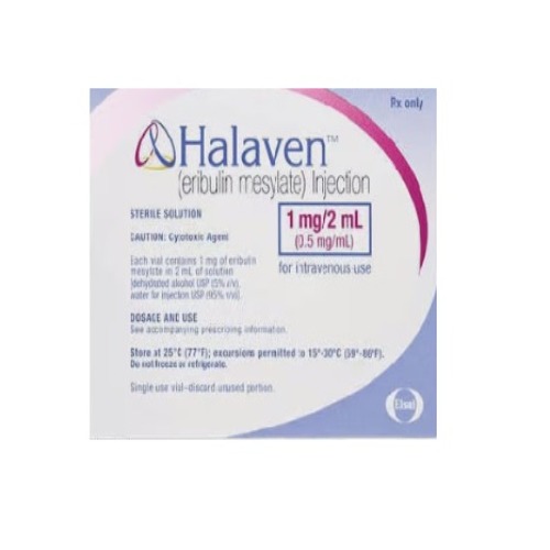 Halaven 1 Mg Injection - Physical Form: Liquid