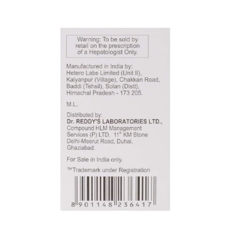 Hepcfix 60 Mg Tablet - Recommended For: Doctor