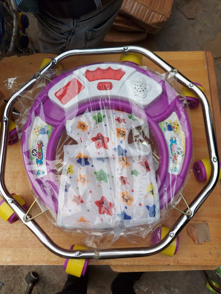 8 Band Mini Crome Baby Walker