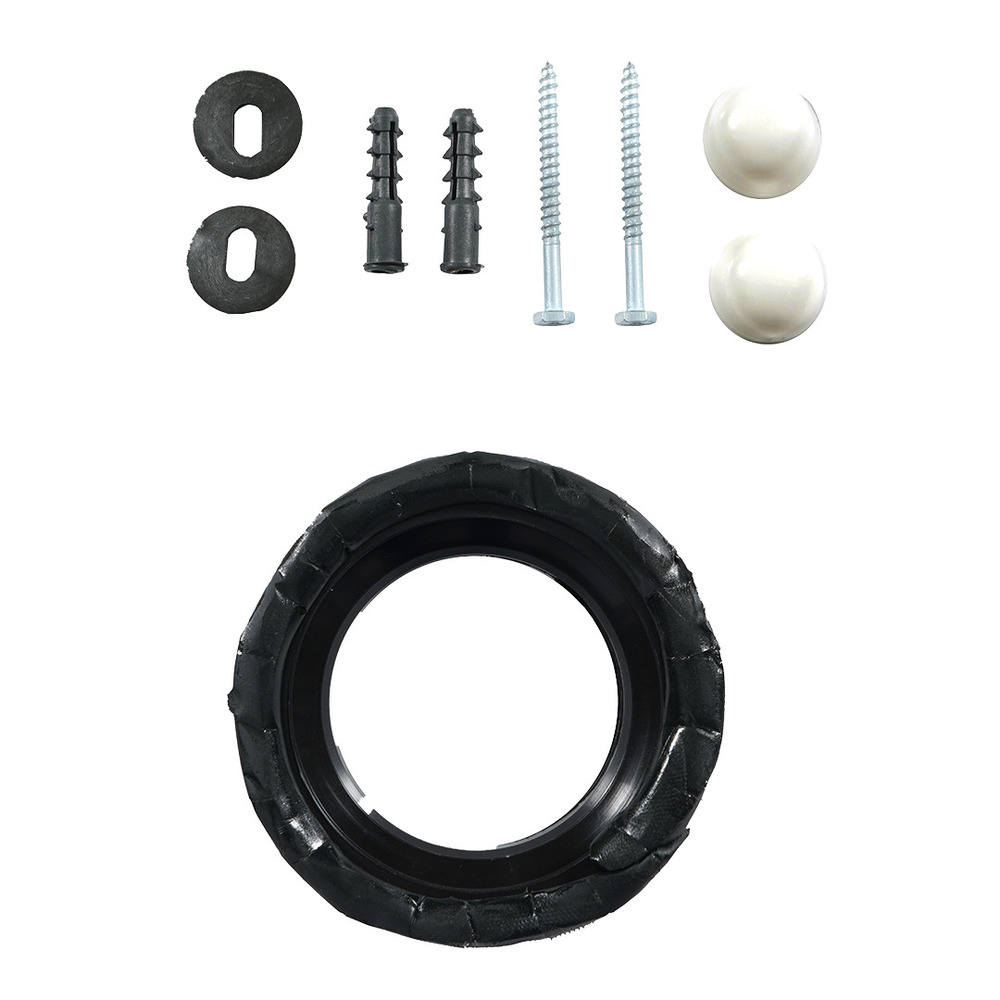 Rubber Gasket With Mounting Hardware Kit - Color: Various Available