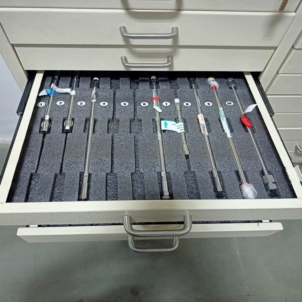 Hplc Column Storage Cabinet - Finishing: Polished