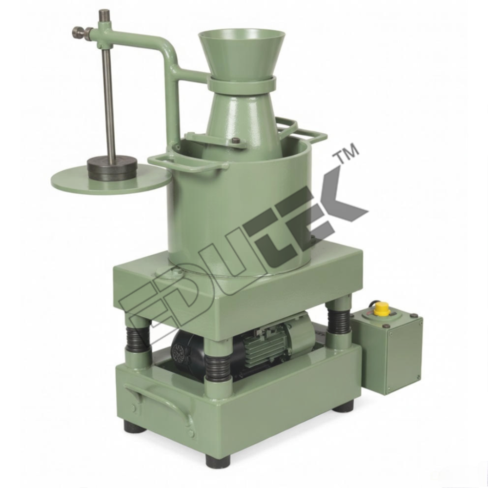 Vee Bee Consistometer - Sheet Metal Container, 380x260 Mm Table, 305 Mm Height, Green | Measures Concrete Workability & Consistency