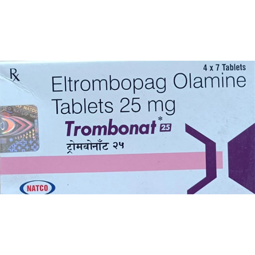 25 Mg Eltrombopag Olamine Tablets