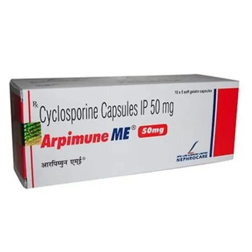 50 Mg Cyclosporine Capsules IP