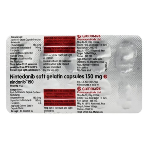 Nindanib 150 mg Capsule