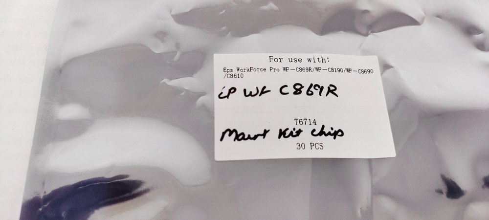 Maintanance Chip T6714 For Compatible With Epson WF- C869R Printer