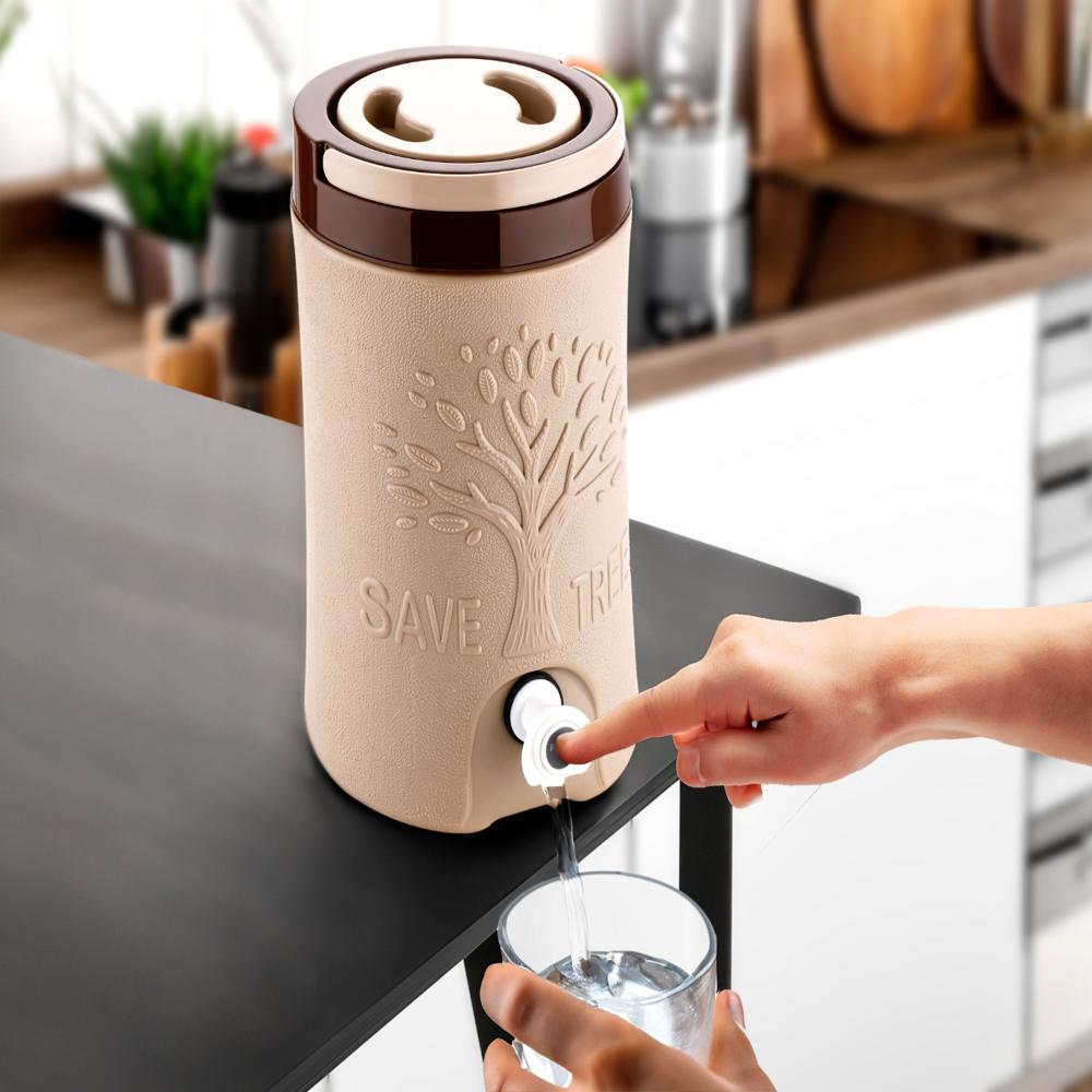 Nekza Insulated Water Jug 3500ml,3000ml - Capacity: 5 Ltr