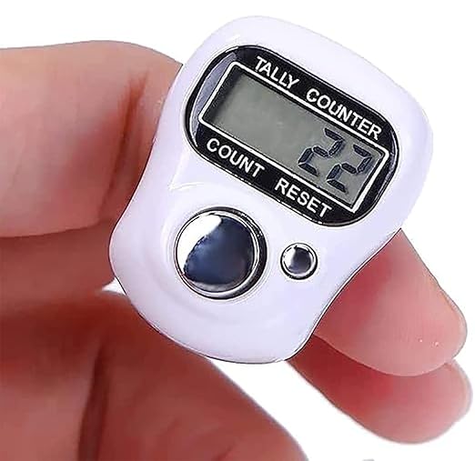 Portable Hand Finger Counting Machine - Color: Multi