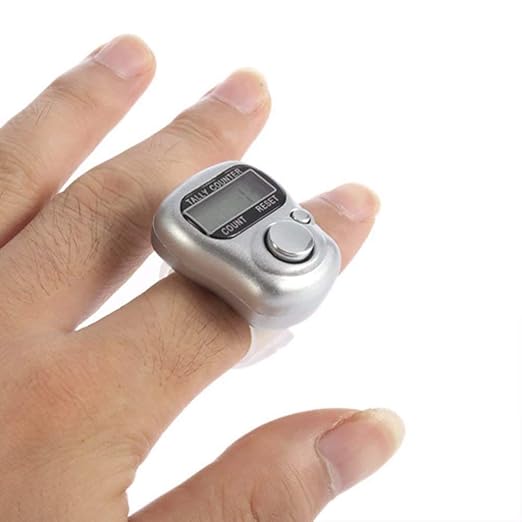 Portable Hand Finger Counting Machine - Color: Multi